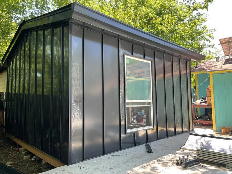 Black standing seam metal wall panels for Roof Inspection in Citrus Park